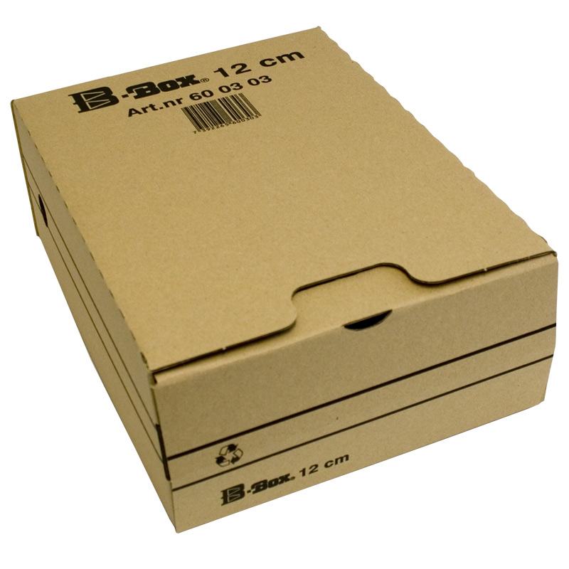 Arkivbox B-Box 12cm Brun