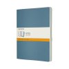 Cahier Journal Linjerad XL Brisk Blue 3-Pack