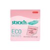 Notisblock ECO 100b 76x76 Rosa