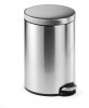 Pedalhink rostfritt stl 12 liter silver