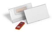 Namnskylt 40x75 med magnet fix (place&hold) transparent