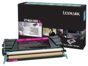 Toner LEXMARK X746A1MG 7K magenta