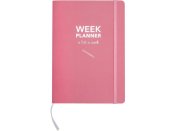 Kalender Week planner odaterad rosa 1051