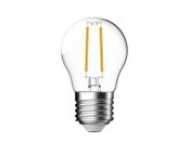 LED-lampa Klot E27 230V Klar 25W