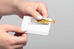 Namnskylt 54x90 med magnet fix (place&hold) transparent