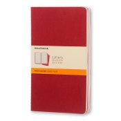 Cahier Journal Linjerad Large Rd 3-Pack