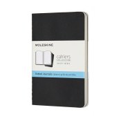 Cahier Journal Dotted Pocket Svart 3-Pack