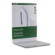 Bokstd metall 15cm, Vit, 2st/fp