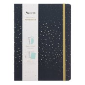 Filofax Anteckningsbok Confetti A5 Linjerad Charcoal