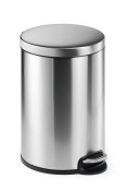 Pedalhink rostfritt stl 20 liter silver