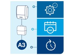 Dispenser TORK A3 Air starter pack vit