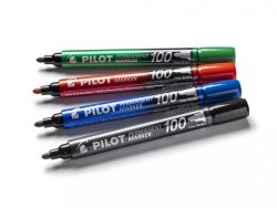 Pilot mrkpenna rund SCA 100 1mm rd