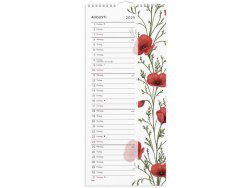 Vggkalender Lilla Blomsterkalender 2025