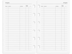 Compact Sytemkalender 2025 skinn brun