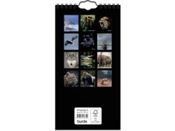 Vggkalender Wild animals 2025