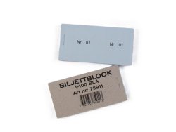 Biljettblock 1-100 bl