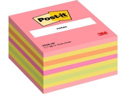 Notes POST-IT kub 76x76 neonfrger