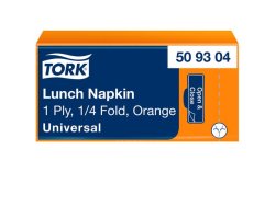 Servett TORK Lunch 1-lags orange 500/fp