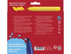 Fiberpenna Jumbo FABER CASTELL 12/fp