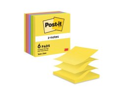 Notes POST-IT Z-block 76x76mm rainbow