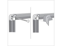 Whiteboard NOBO premium emalj 120x90cm