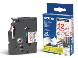 Tape BROTHER TZE132 12mm rd p klar