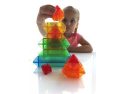 Geometriska figurer transparent 15/fp