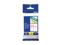 Tape BROTHER TZE252 24mm rd p vit