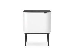 Papperskorg BRABANTIA Bo Touch 36L vit