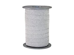 Glitterband 10mmx100m silver