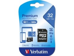 Minneskort VERBATIM Micro SDHC 32GB CL10