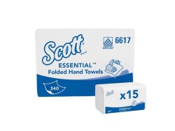 Handduk SCOTT ESSENTIAL 5100/fp Vit