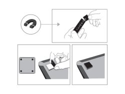 Whiteboard NOBO slimline 28x22cm