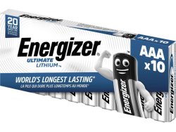 Batteri ENERGIZER Ultimate AAA 10/FP