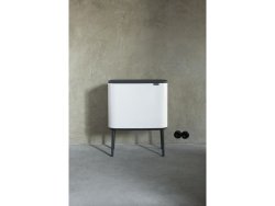 Papperskorg BRABANTIA Bo Touch 36L vit