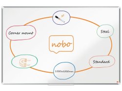 Whiteboard NOBO premium stl 150x100cm