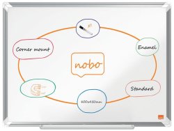 Whiteboard NOBO premium emalj 60x45cm