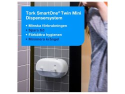 Dispenser TORK T9 SMARTONE Twin vit