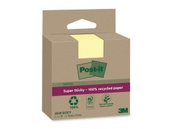 Notes POST-IT SS 76x76mm rec gul 3/fp