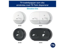 Toalettpapper TORK Adv T9 2-lag 12/FP