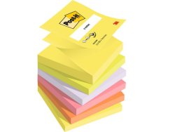 Notes POST-IT Z-block 76x76mm rainbow