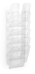 FLEXIPLUS  6 A4 stende brochyrfack transparent