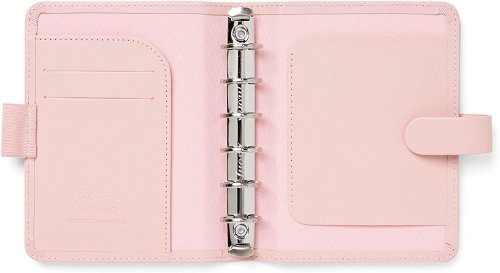 Filofax Saffiano Systemkalender Pocket Blush