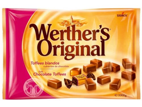 Chokladkola WERTHERS 1000g