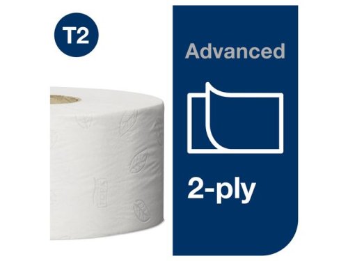 Toalettpapper TORK Adv T2 2-lag 12/fp