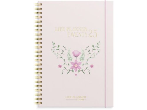 Life Planner Pink horisontell 2025