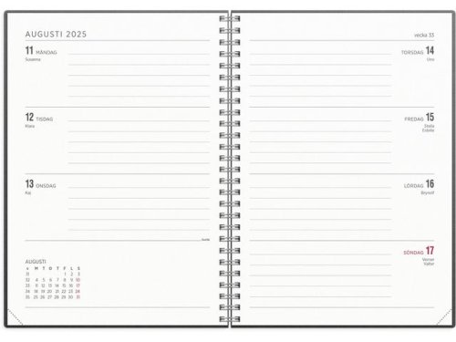 Kalender Senator A5 2025 beige