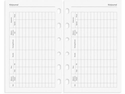 Compact Sytemkalender 2025 skinn brun