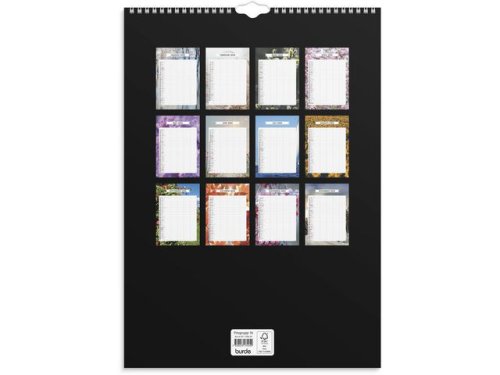 Familjekalender Modern 2025