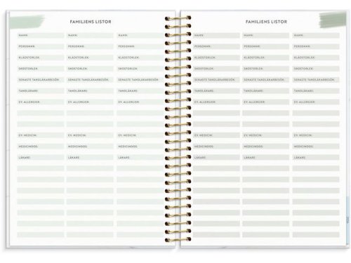 Life Organizer Family Planner 2025